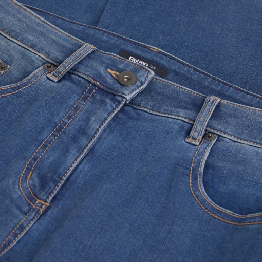 Women'S Flex Classic Fit Stretch Jeans In Mid Denim