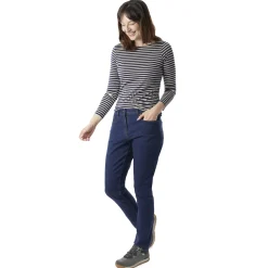 Women'S Flex Tapered Fit Stretch Jeans In Dark Denim