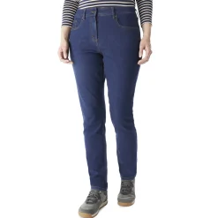Women'S Flex Tapered Fit Stretch Jeans In Dark Denim