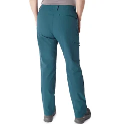 Women'S Glen Cargo Trousers Teal Blue