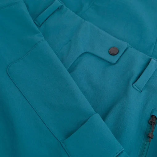 Women'S Glen Cargo Trousers Teal Blue