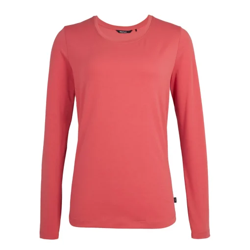 Women'S Global Long Sleeve T Cardinal Pink