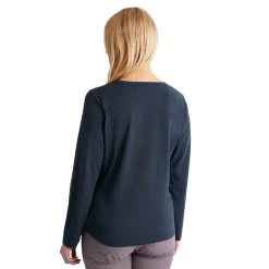 Women'S Global Long Sleeve T True Navy