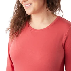 Women'S Global Long Sleeve T Cardinal Pink
