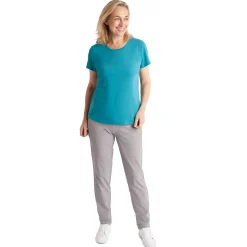 Women'S Global Short Sleeve T-Shirt Cove Blue