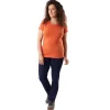 Women'S Global Short Sleeve T Dusk Orange