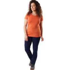 Women'S Global Short Sleeve T Dusk Orange