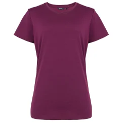Women'S Global Short Sleeve T-Shirt Plum Purple