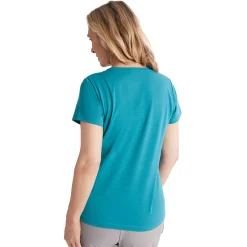 Women'S Global Short Sleeve T-Shirt Cove Blue