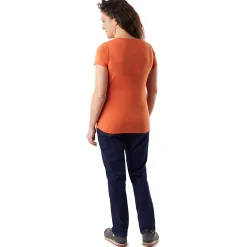 Women'S Global Short Sleeve T Dusk Orange