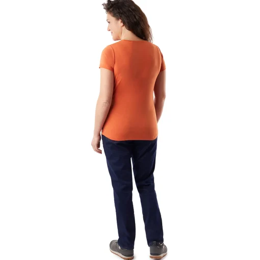 Women'S Global Short Sleeve T Dusk Orange