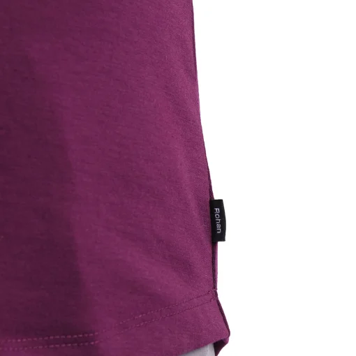 Women'S Global Short Sleeve T-Shirt Plum Purple