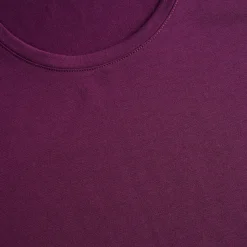 Women'S Global Short Sleeve T-Shirt Plum Purple