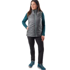 Women'S Helios Vest Slate Grey