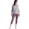 Women'S Marina Top Heather Blue Print