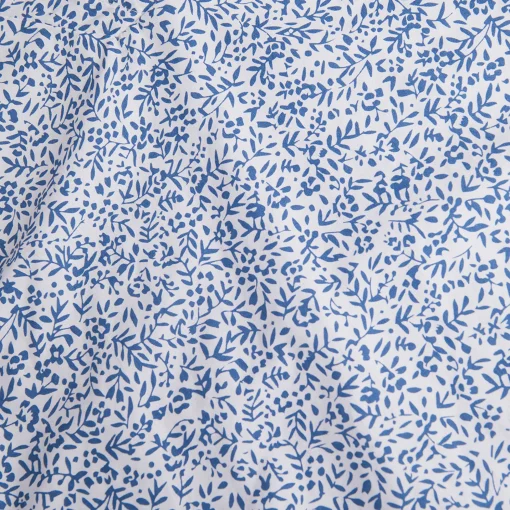 Women'S Marina Top Heather Blue Print