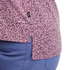 Women'S Marina Top Plum Purple Print