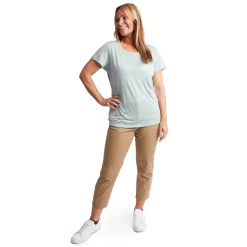Women'S Merino Cool Short Sleeve T-Shirt Villa Green Marl