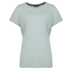 Women'S Merino Cool Short Sleeve T-Shirt Villa Green Marl