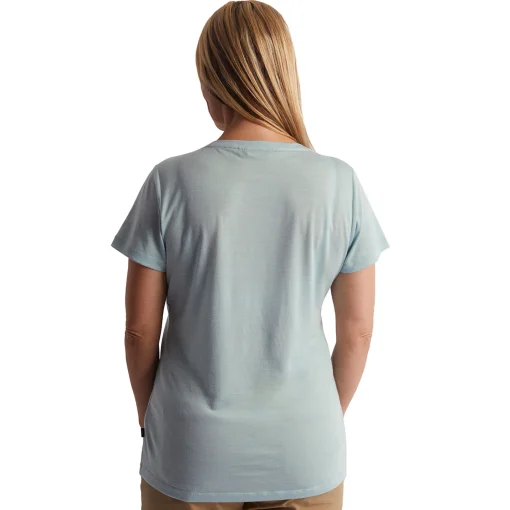 Women'S Merino Cool Short Sleeve T-Shirt Villa Green Marl