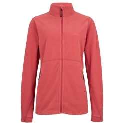 Women'S Microgrid Fleece Jacket Cardinal Pink