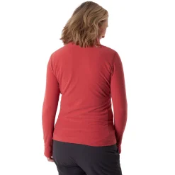 Women'S Microgrid Fleece Jacket Cardinal Pink