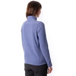 Women'S Microgrid Fleece Jacket Heather Blue
