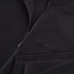 Women'S Microgrid Fleece Jacket Black