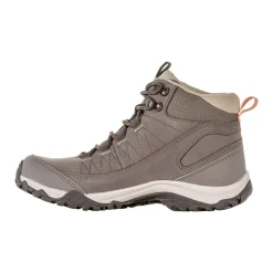 Women'S Oboz Ousel Mid B Dry Cinder Stone