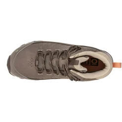 Women'S Oboz Ousel Mid B Dry Cinder Stone