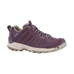 Women'S Oboz Sypes Low Leather B Dry Waterproof Shoes Desert Plum