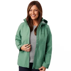 Women'S Parkland Waterproof Jacket Camber Green