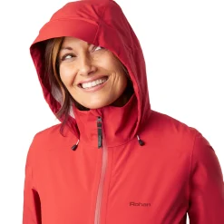 Women'S Parkland Waterproof Jacket Coast Red