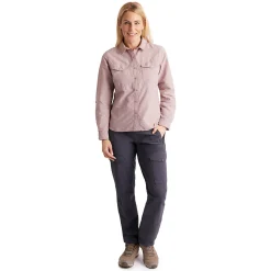 Women'S Pioneer Long Sleeve Shirt Rose Pink