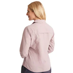 Women'S Pioneer Long Sleeve Shirt Rose Pink