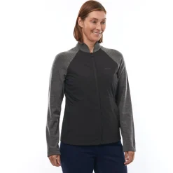 Women'S Radiant Merino Hybrid Jacket Black/Grey Marl