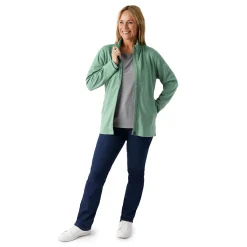 Women'S Radiant Merino Jacket Camber Green