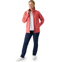 Women'S Radiant Stripe Jacket Cardinal Pink Stripe