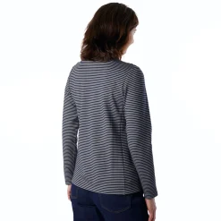 Women'S Radiant Stripe Jacket True Navy Stripe
