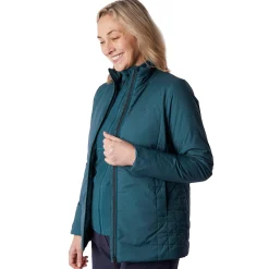 Women'S Rime Jacket Teal Blue