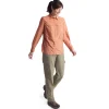 Women'S Savannah Long Sleeve Shirt Canyon Orange/Dune Check