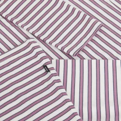 Women'S Shoreline Long Sleeve Top Ecru/Haze Purple Stripe