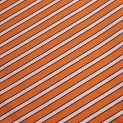 Women'S Shoreline Long Sleeve Top Sunset Orange/Ecru Stripe