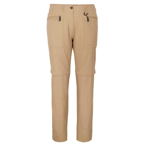 Women'S Stretch Bags Convertible Trousers Stone