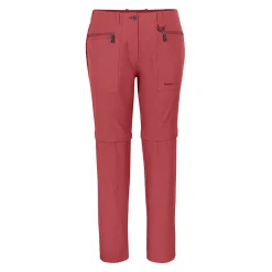 Women'S Stretch Bags Convertible Trousers Auburn Red