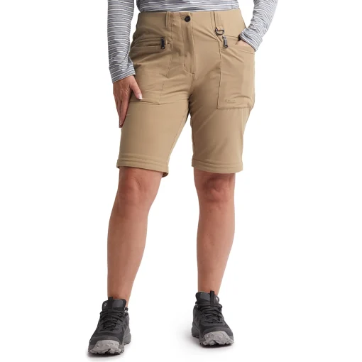 Women'S Stretch Bags Convertible Trousers Stone