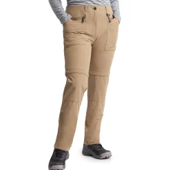 Women'S Stretch Bags Convertible Trousers Stone