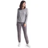 Women'S Stretch Bags Trousers Mauve Grey