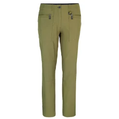 Women'S Stretch Bags Trousers Heath Green