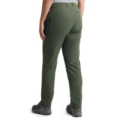Women'S Stretch Bags Trousers Park Green